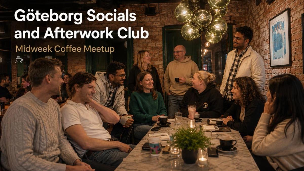 Midweek Coffee Meetup, Steinbrenner & Nyberg, Östra Larmgatan (Near radisson)