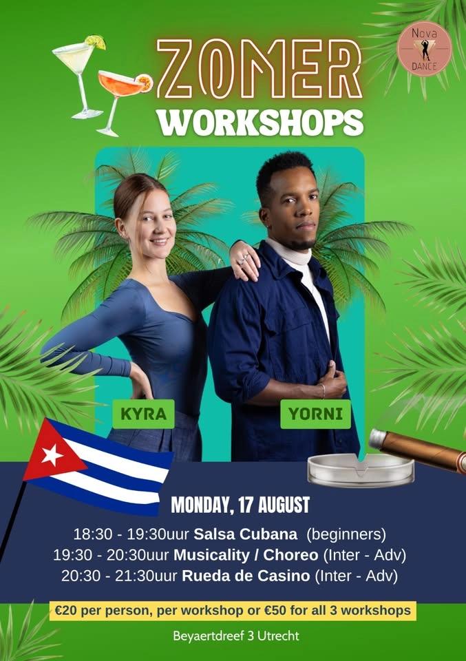 Zomerworkshops: Cuban Salsa