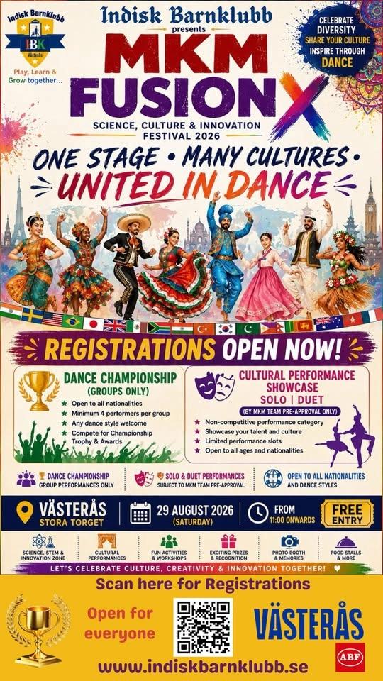 MKM 2026 – One Stage | International Cultural Festival | Västerås