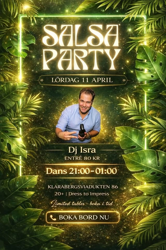 🔥 SALSA PARTY PÅ MÁS QUE TAPAS 🔥