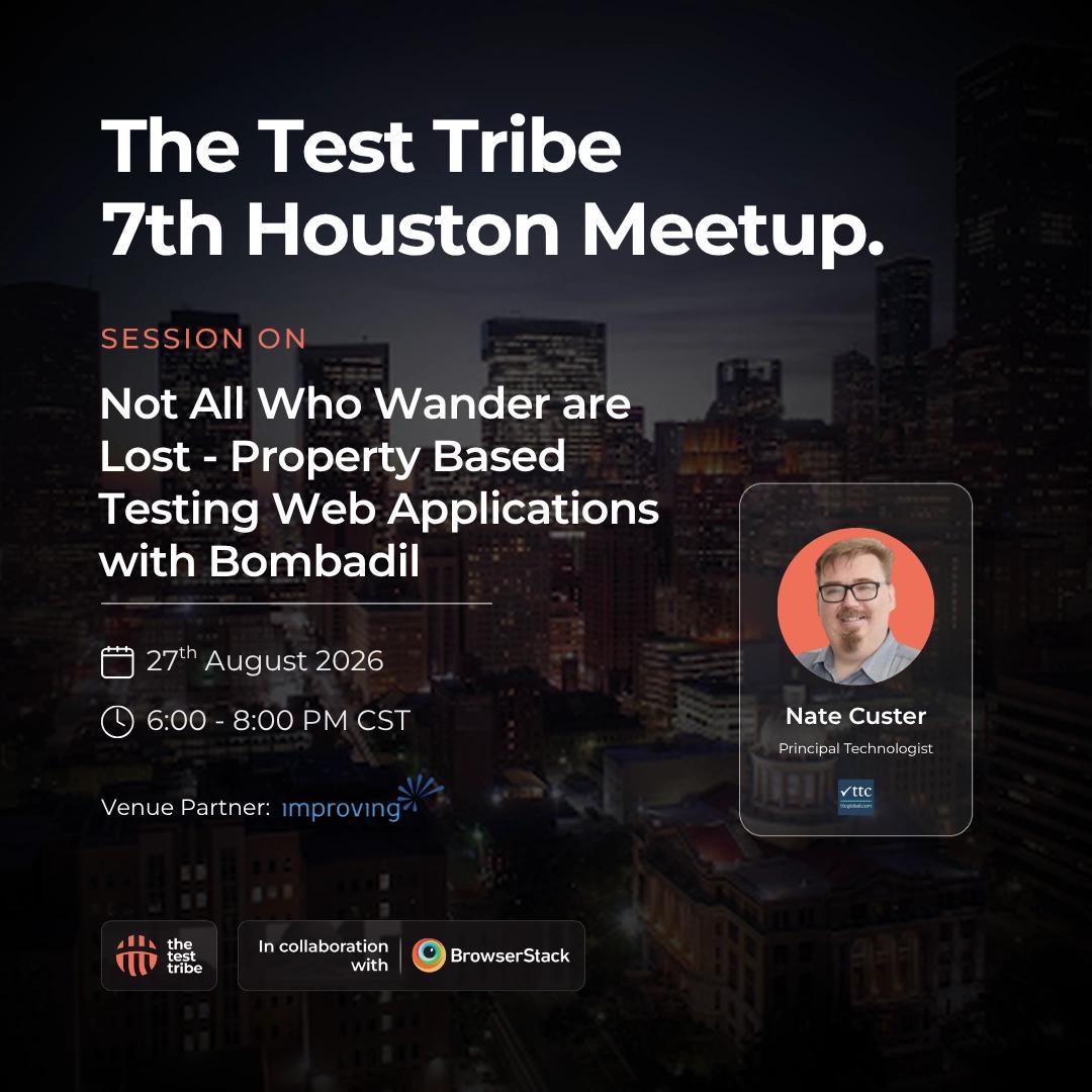 Discover Smarter Testing with Property-Based Testing | 7th Houston Meetup