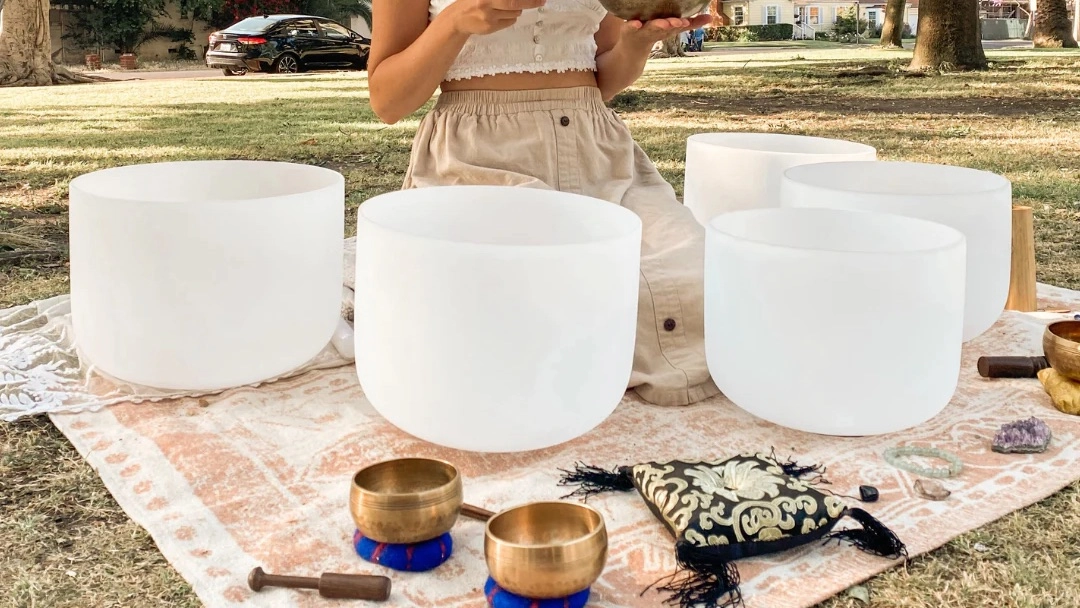 Sound bath Saturday morning đâš