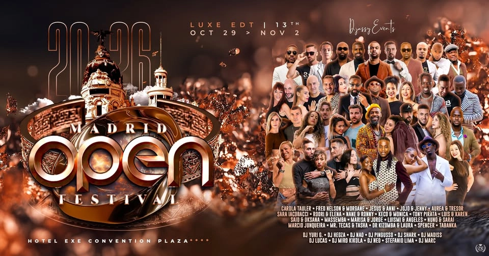 Kizomba Open Festival Madrid 2026- Official Event