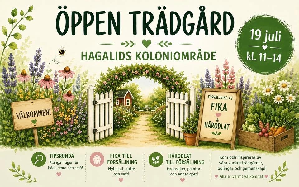Öppen Trädgård 2026