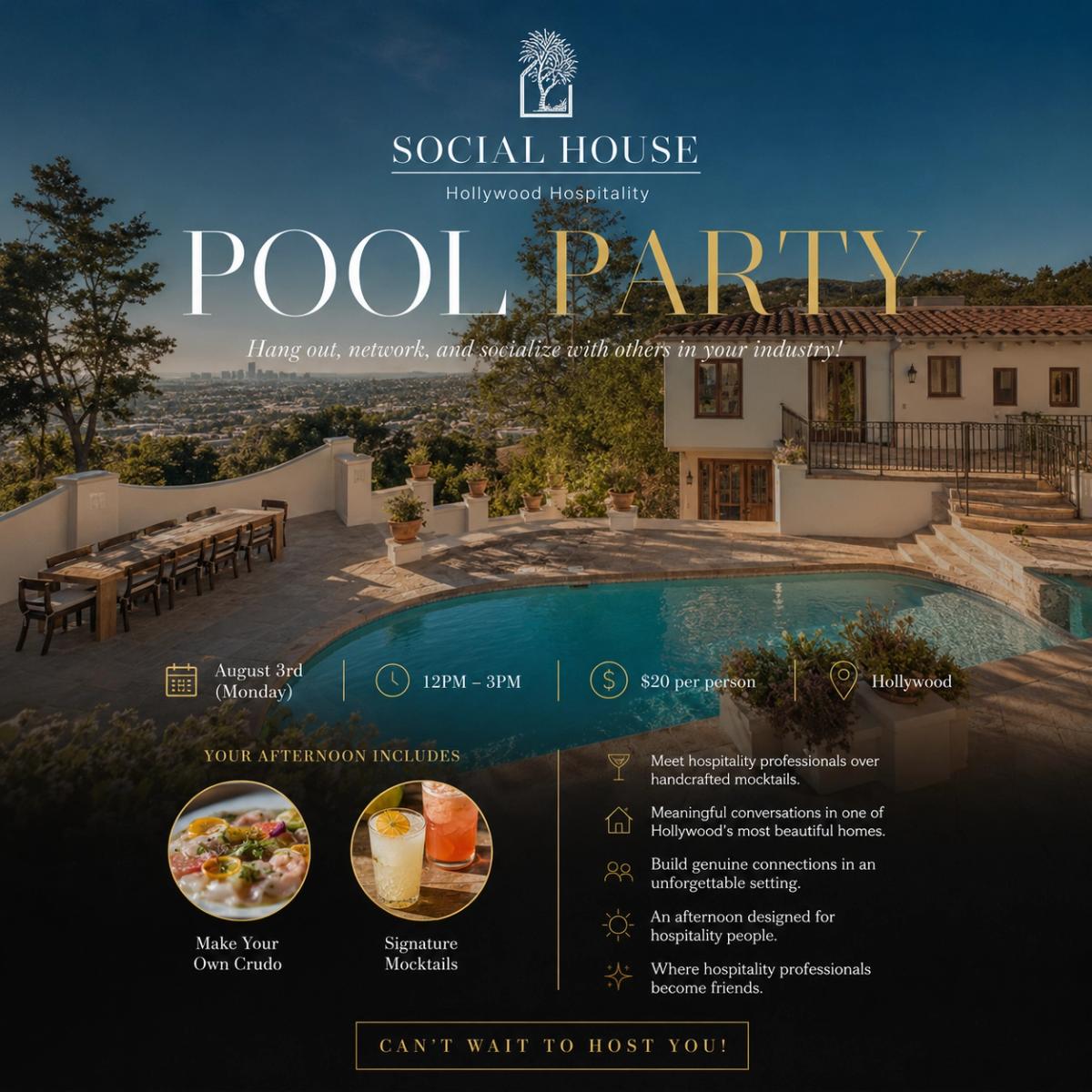 Hospitality Pool Party!