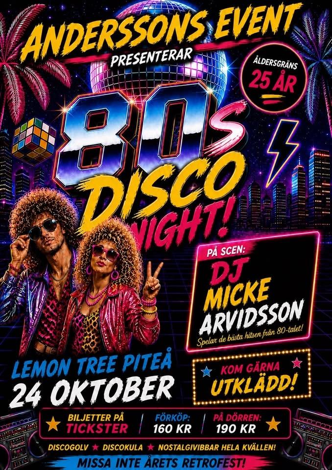 80s Night Piteå