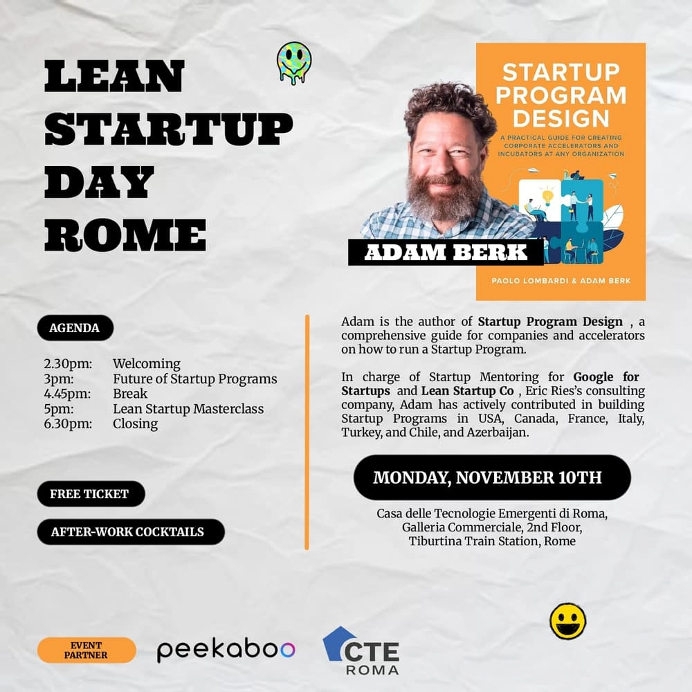 Lean Startup Day Rome - Future of Global Startup Programs