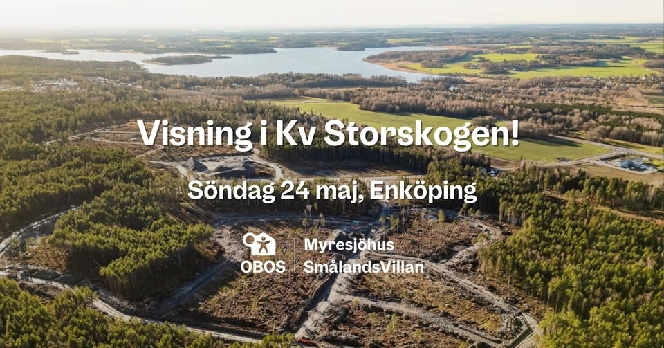 🎉 Områdesvisning av Kv Storskogen i Enköping 🎉