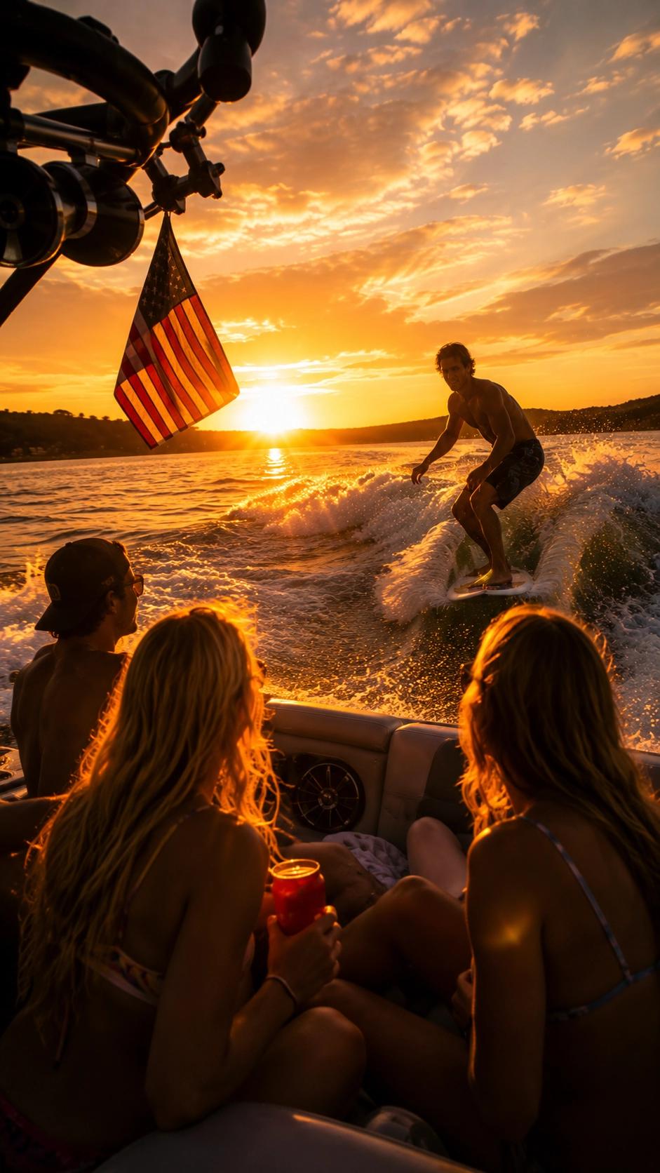 After Work Surfing Lake Austin
