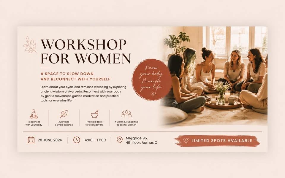 Workshop for Women - Learn about your body & cycle