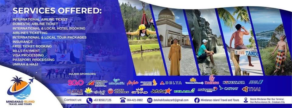 ZAMBASULTA 7 DAYS AND 6 NIGHTS P 15,499 PER HEAD JULY 19-25, 2026