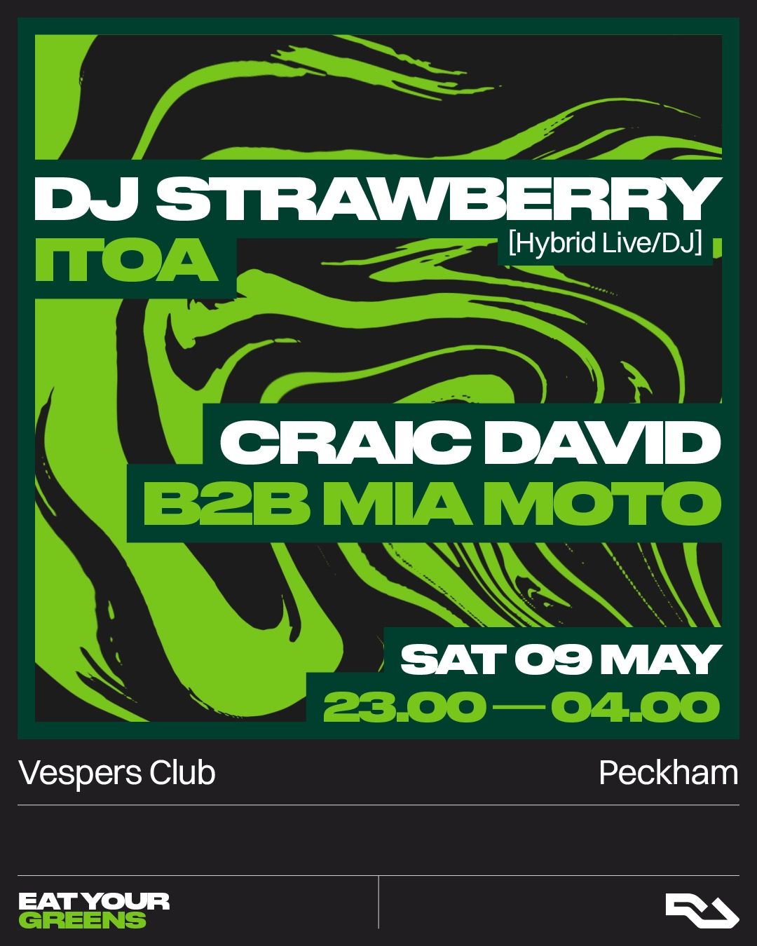 EYG: DJ Strawberry, Itoa & CRAIC DAVID B2B Mia Moto