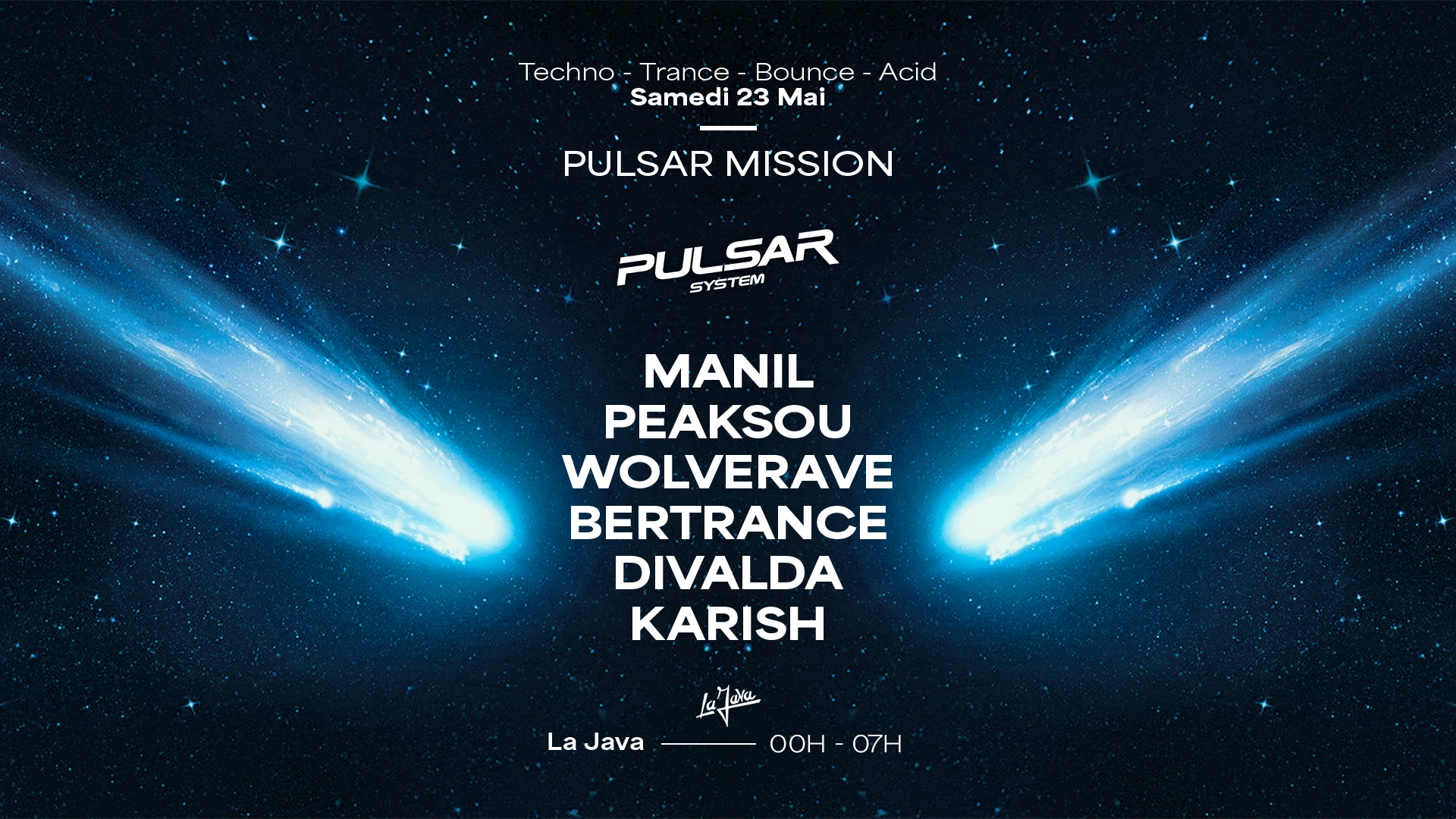 Manil, PEAKSOU, Wolverave, Bertrance, Divalda, KARISH