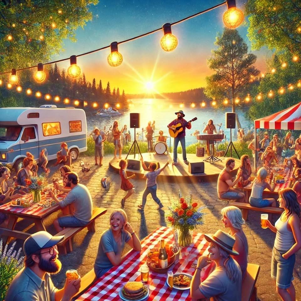 EN KVÄLL I JULI (Allsång)🥳 ~ The View Sweden - 4:e Juli - Kl. 17