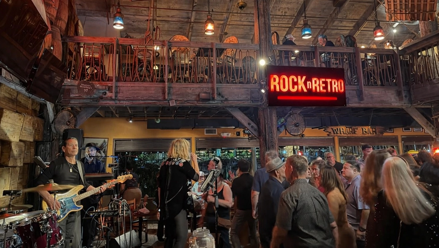 FUN! Live Music DANCE party! Have YOU joined RocknRetro at The Warehouse yet?