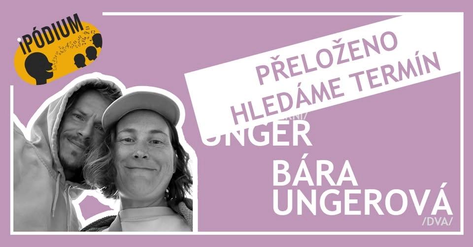 ⚠️ ZMĚNA TERMÍNU AKCE iPÓDIUM: Unger Jansen & Máří