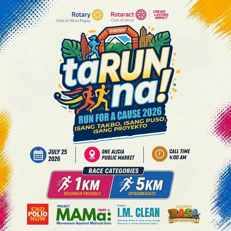 TaRUN Na! Run For a Cause, Isang Takbo, Isang Puso, Isang Proyekto