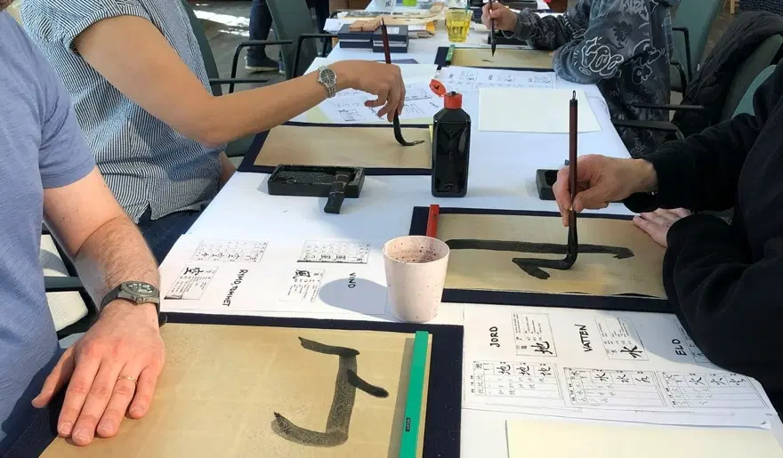 Workshop i kalligrafi