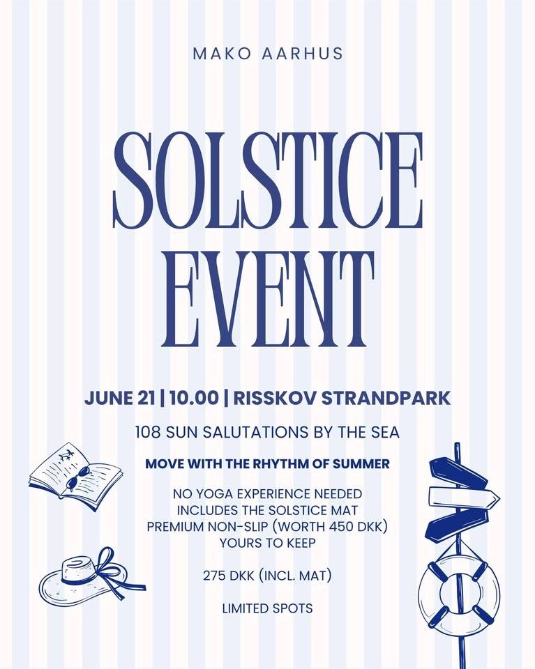Summer Solstice 🌊 Yoga event