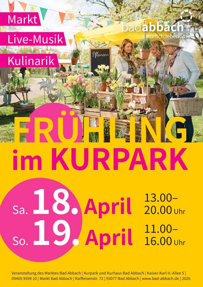 Frühling im Kurpark
