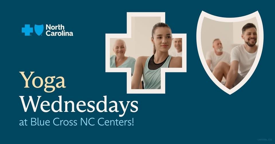 Yoga Wednesday at the Raleigh Beyond Blue Center