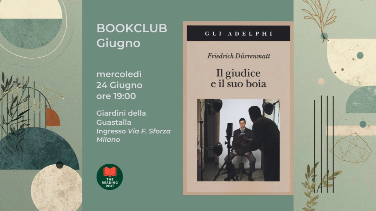 BookClub Giugno – Il giudice e il suo boia