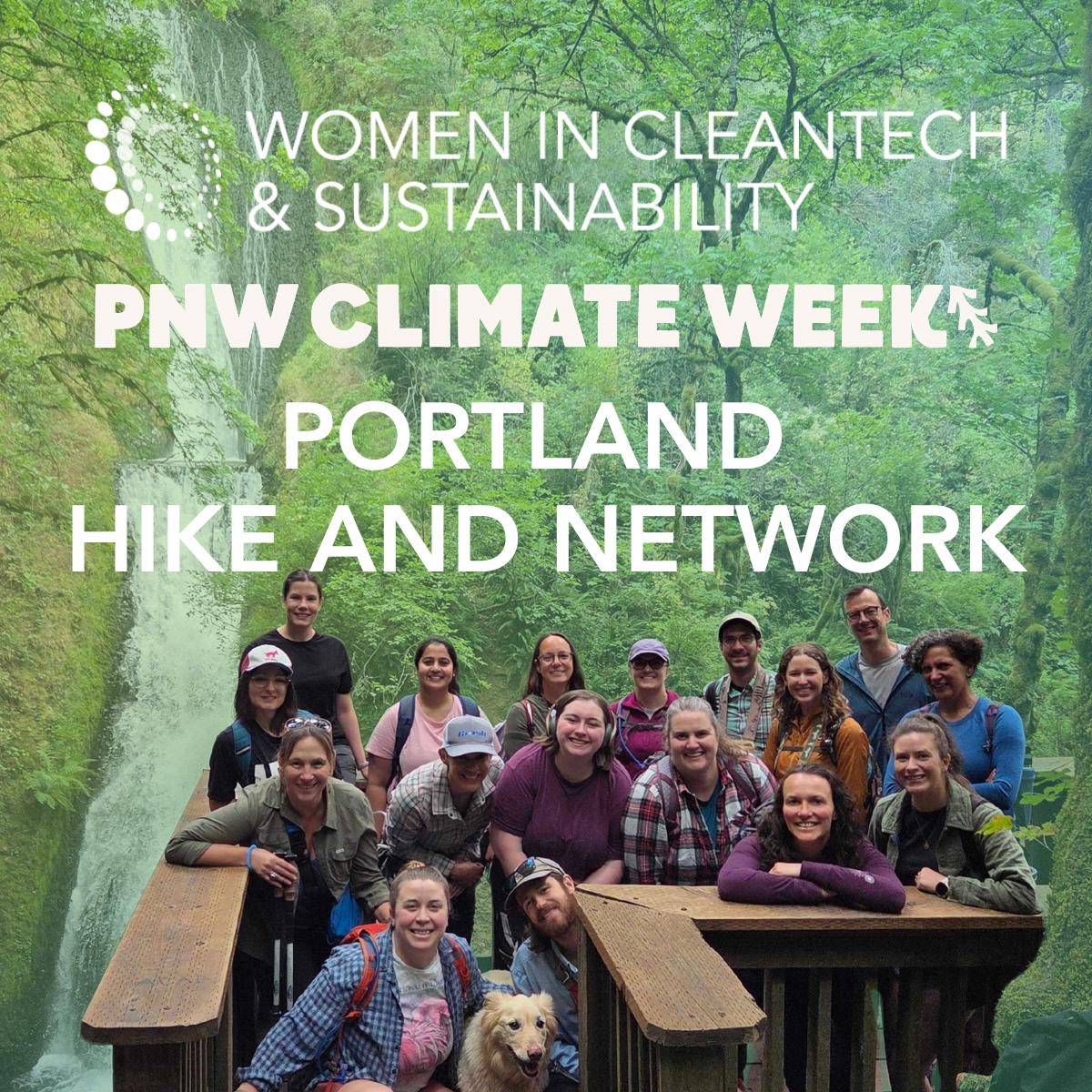 PNW Climate Week Portland Hike and Network