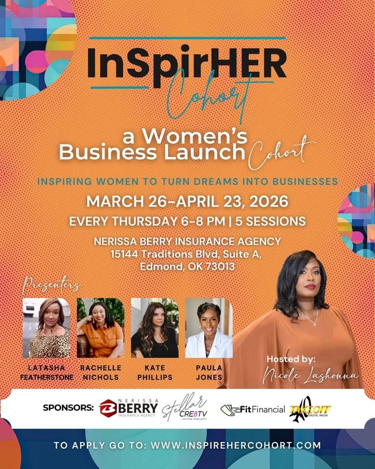 InSpirHER Women's Business Launch Cohort - Spring 2026