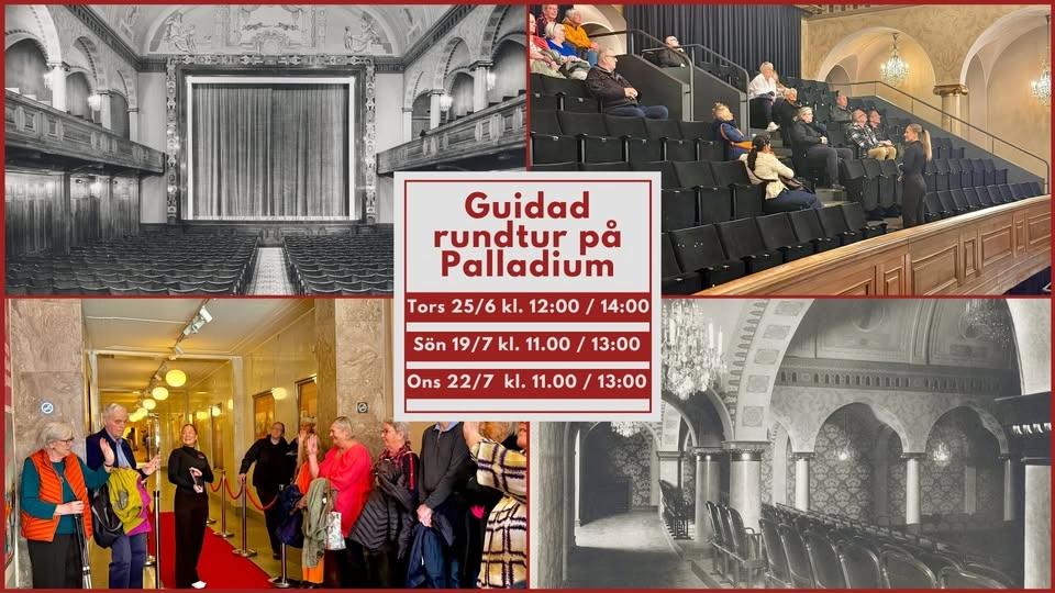 Guidad rundtur anrika på Palladium, Malmö