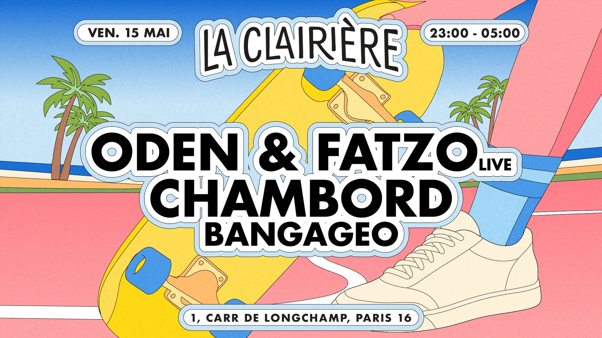 La Clairière: Oden & Fatzo (Live), Chambord, Bangageo