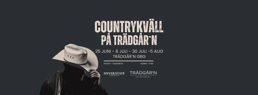 Countrykväll på Trädgår´n 2026