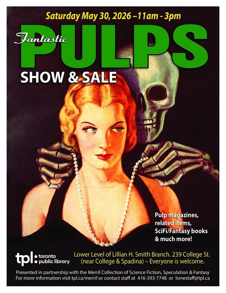 Fantastic Pulps Show And Sale 2026