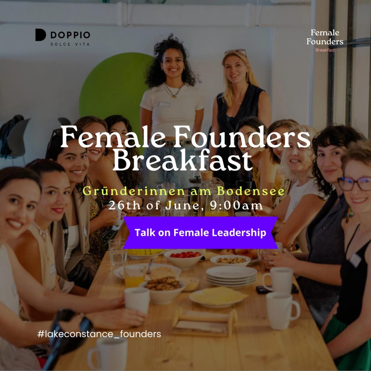 Female Founders Breakfast: Bodensee