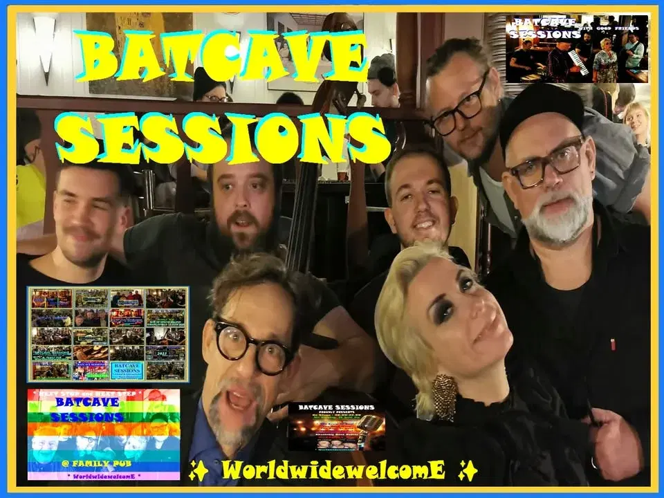 BATCAVE SESSIONS / Gonna Play Jazzin' Blues Pieces 2U4 Peace on Earth and To The End of All Wars !!!