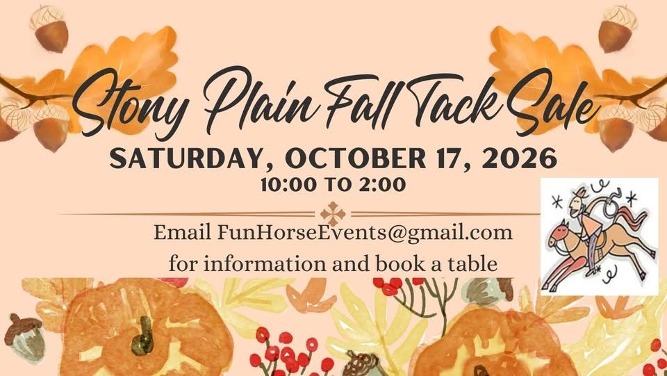 Stony Plain 2026 Fall Tack Sale