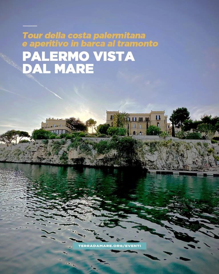 Palermo vista dal Mare | Tour della costa Palermitana e aperitivo in barca al tramonto