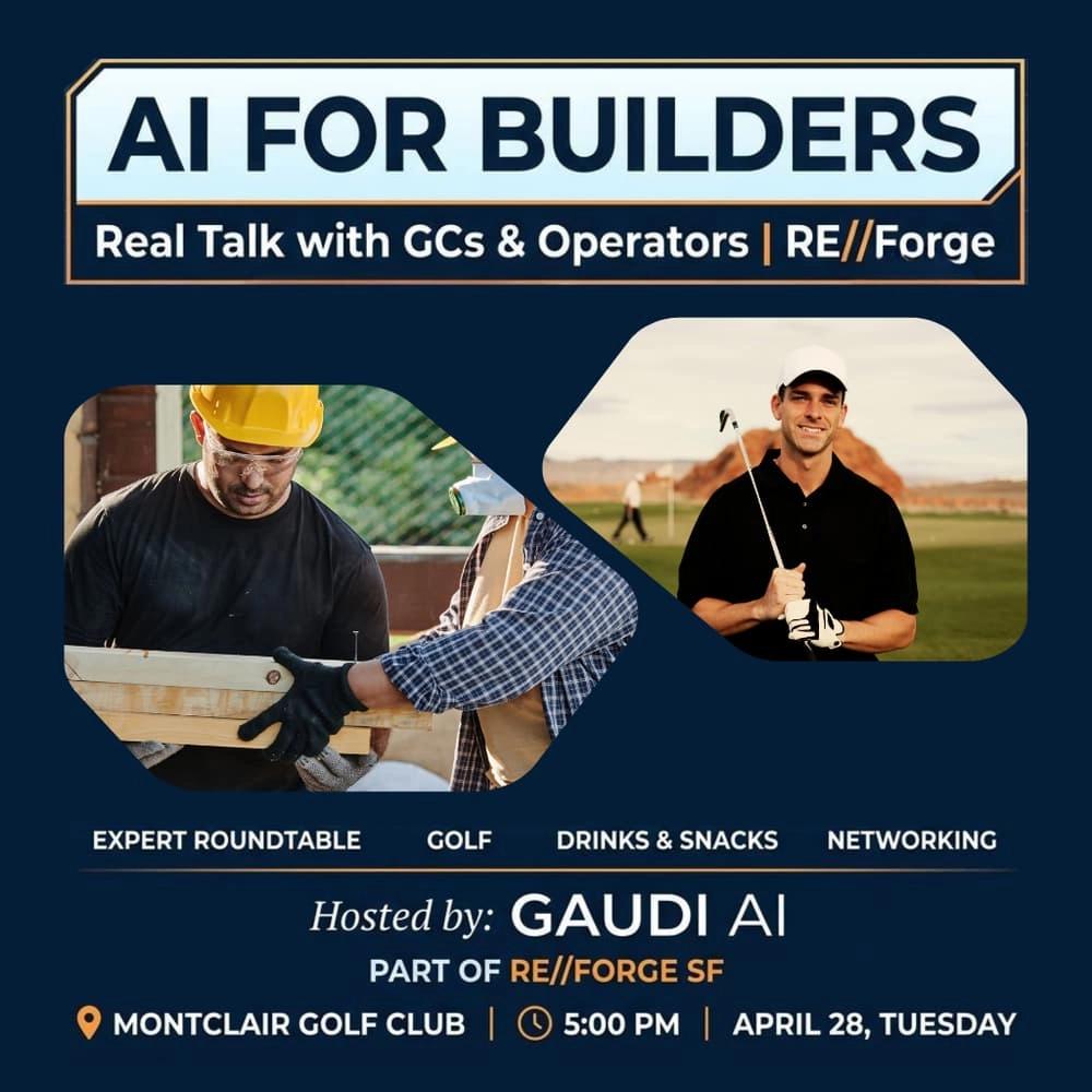 AI for Builders — Real Talk and Golf with GCs & Operators | RE//Forge