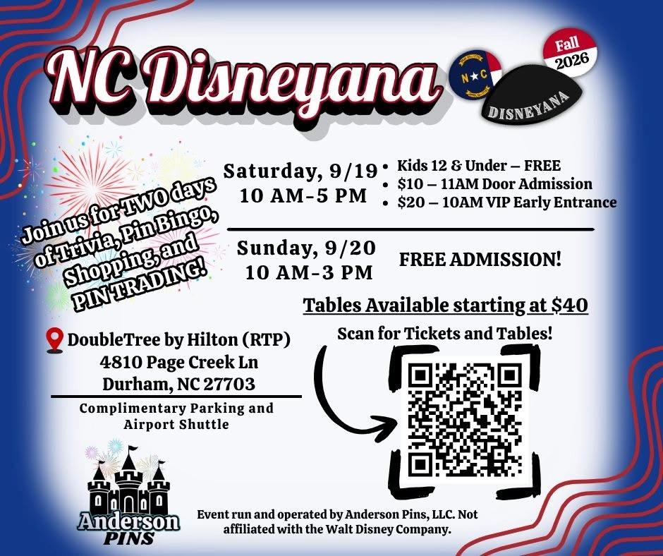 NC Disneyana Fall 2026 Convention