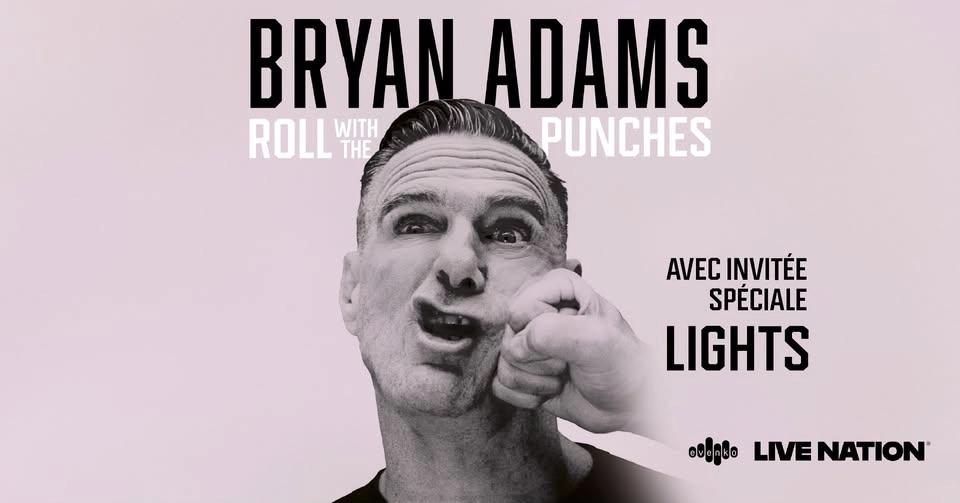 Bryan Adams - Roll With The Punches // Trois-Rivières