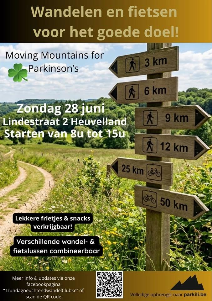 Wandelen & fietsen voor het goede doel!