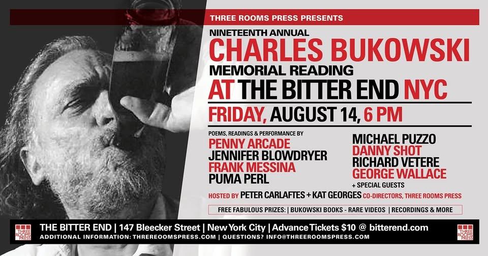 19th Annual Charles Bukowski Memorial Reading