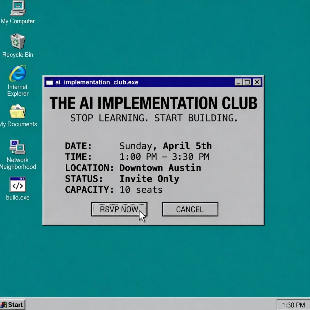 The Ai Implementation Club