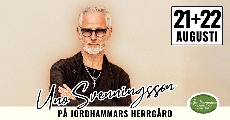Uno Svenningsson på Jordhammars Herrgård