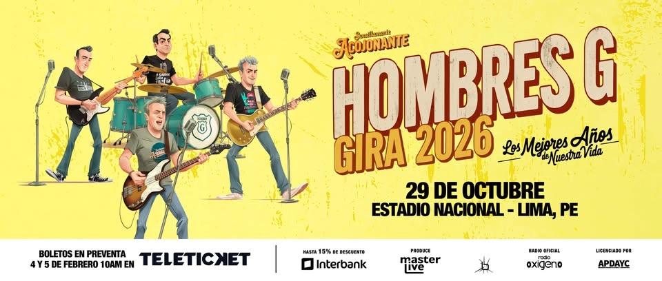 Hombres G en Lima 2026