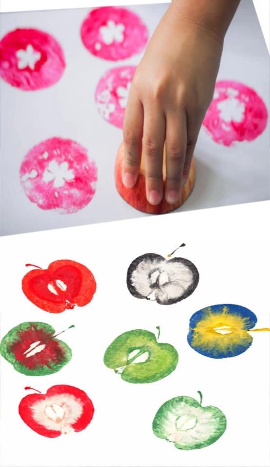 Maker Time: Fruit & Veggie Stamping