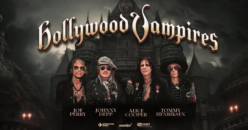 Hollywood Vampires // UK & European Tour 2026 // Papp László Budapest Sportárena