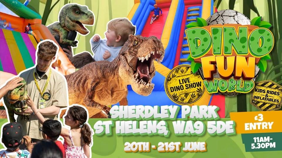 Dino Fun World - Sherdley Park, St Helens