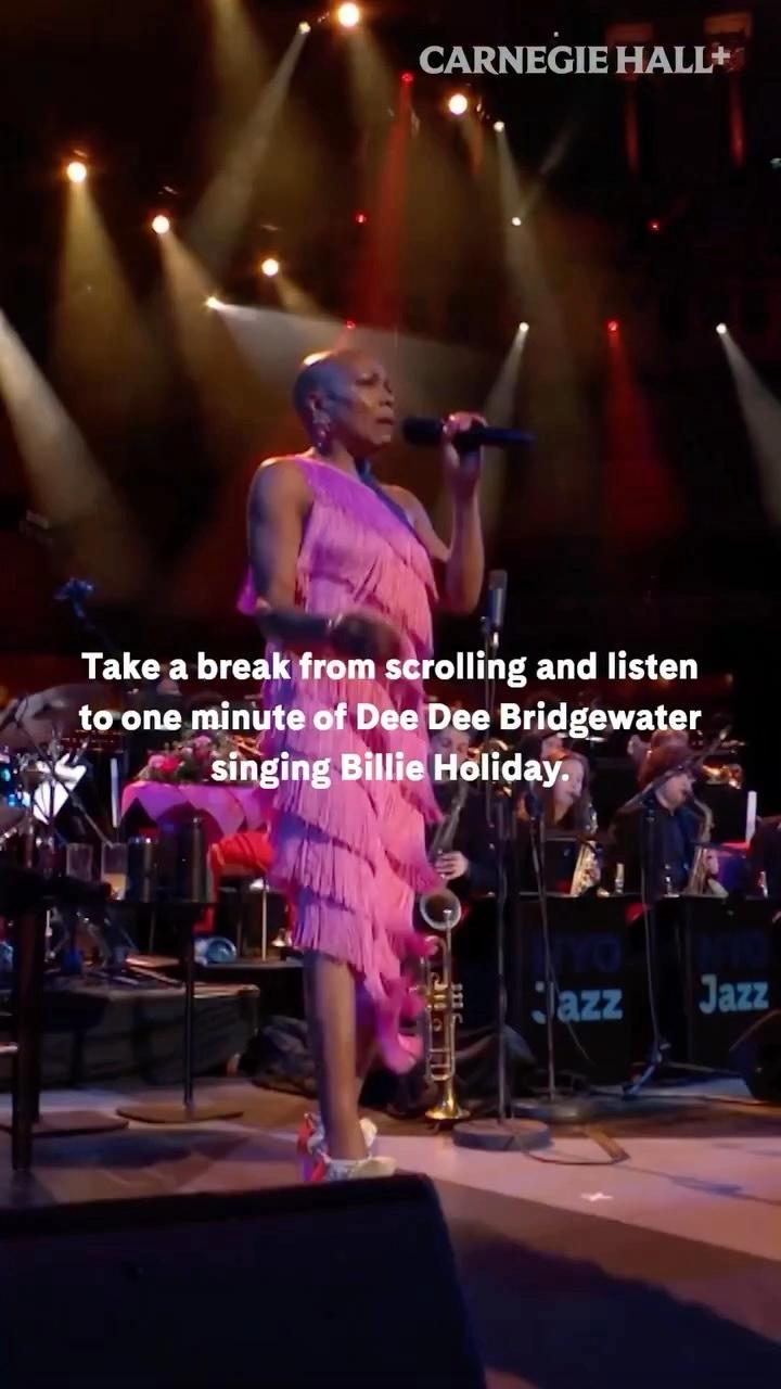 NYO Jazz featuring Dee Dee Bridgewater at Carnegie Hall
