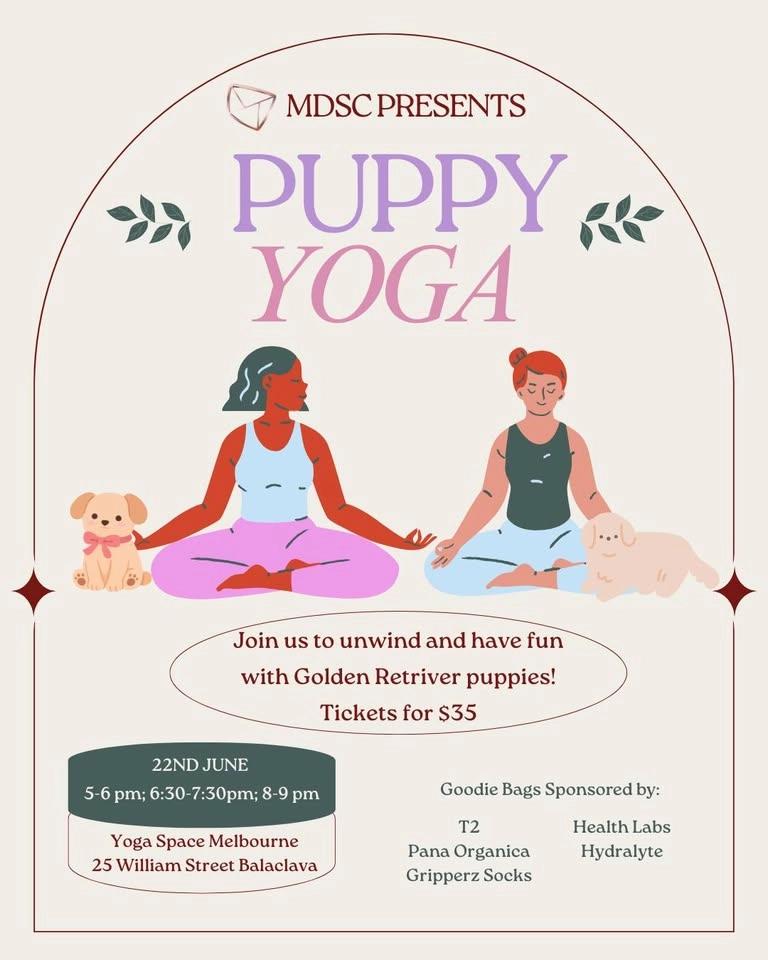 MDSC Special Event: Puppy Yoga