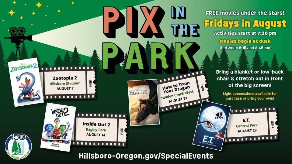 Pix in the Park: Inside Out 2 @ Bagley Park